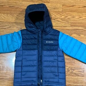 Columbia Boys' Toddler Powder Lite™ II Hooded Jacket